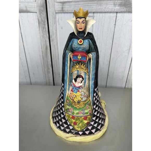 Jim Shore Walt Disney Enesco Wicked Witch Snow White Large Figure Vintage - Picture 2 of 11